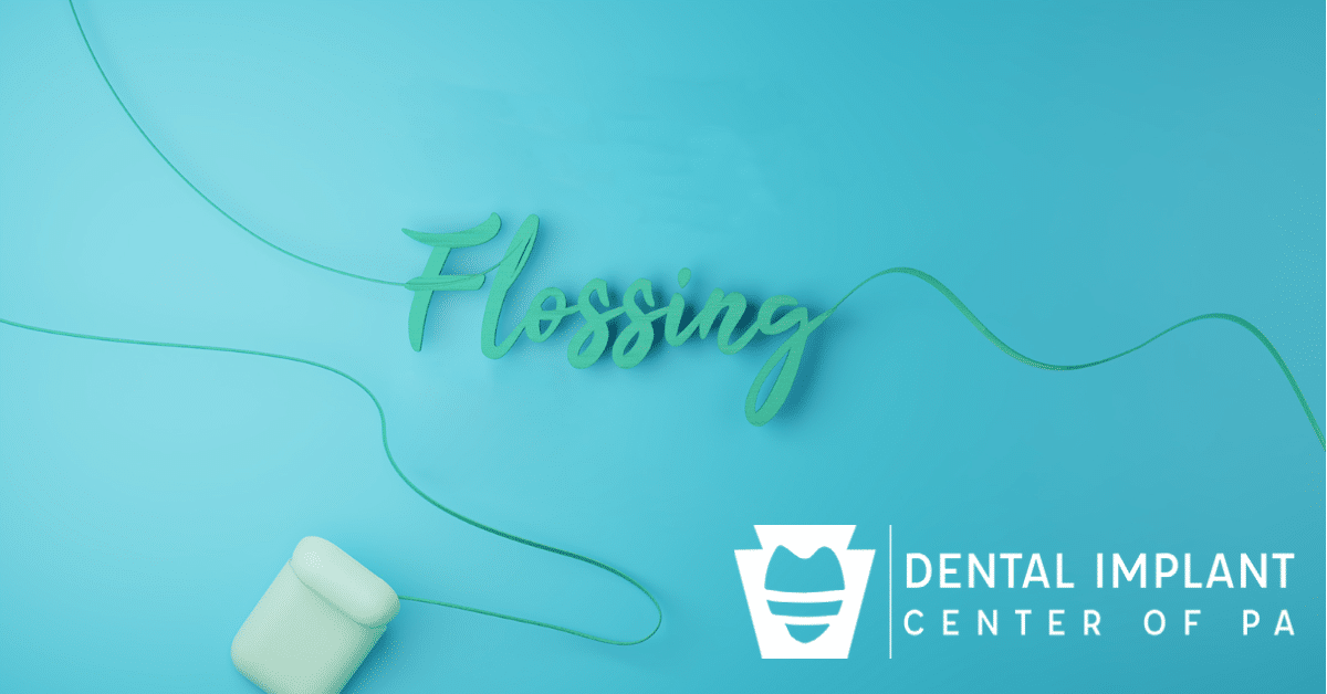 Flossing implants