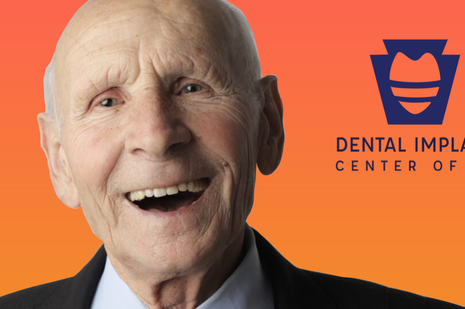 Old Man DICPA Dental Implants Graphics, Old man